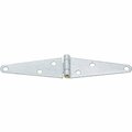 National 1.61 In. x 4 In. Galvanized Heavy-Duty Strap Hinge N128249